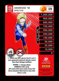 Android 18 - Effective (Rainbow Parallel Foil) S28