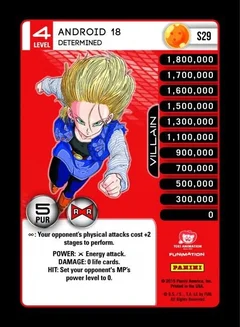 Android 18 - Determined (Rainbow Parallel Foil) S29