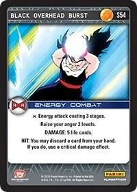 Black Overhead Burst S54