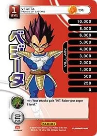 Vegeta - Prince of Saiyans (Rainbow Parallel Foil) S1