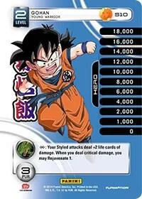 Gohan - Young Warrior (Rainbow Parallel Foil) S10