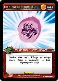 Red Energy Shield S129