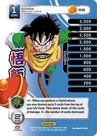Gohan - Resilient Child (High Tech Foil) S9