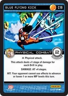 Blue Flying Kick C19