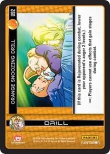 Orange Snoozing Drill U92