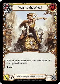 Pedal to the Metal (Yellow) 1st Edition ARC012