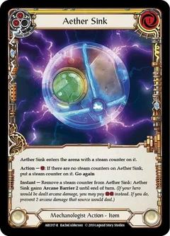 Aether Sink 1st Edition ARC017