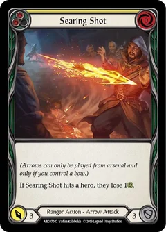 Searing Shot (Yellow) 1st Edition ARC070