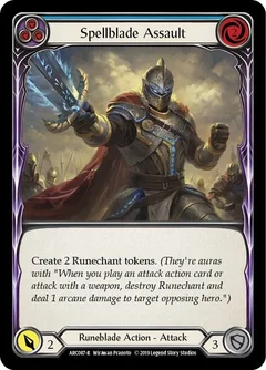 Spellblade Assault (Blue) 1st Edition ARC087