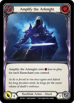 Amplify the Arknight (Blue) 1st Edition ARC096
