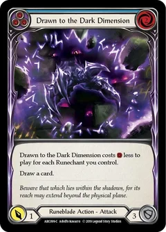 Drawn to the Dark Dimension (Blue) Unlimited ARC099