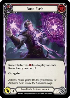 Rune Flash (Red) 1st Edition ARC100