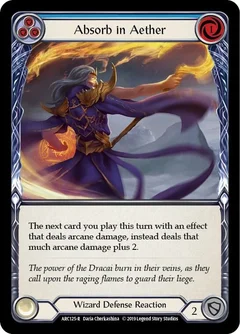 Absorb in Aether (Blue) 1st Edition ARC125