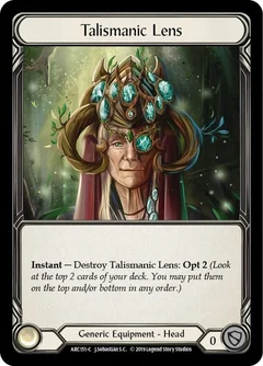 Talismanic Lens 1st Edition ARC151