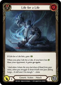 Life for a Life (Red) Unlimited ARC164