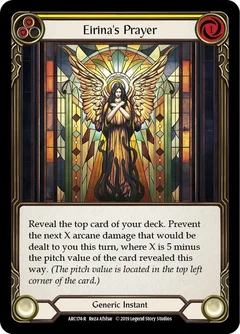 Eirina's Prayer (Yellow) 1st Edition ARC174