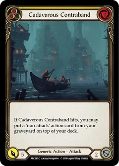 Cadaverous Contraband (Yellow) 1st Edition ARC180