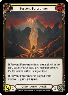 Fervent Forerunner (Yellow) Unlimited ARC183