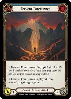 Fervent Forerunner (Blue) Unlimited ARC184