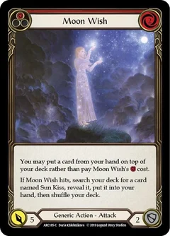 Moon Wish (Red) 1st Edition ARC185