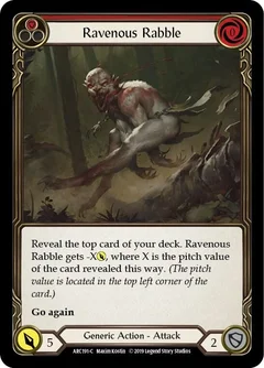 Ravenous Rabble (Red) Unlimited ARC191