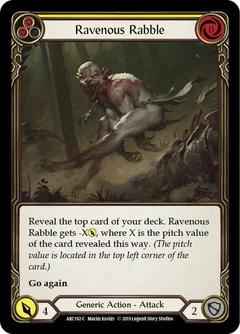 Ravenous Rabble (Yellow) Unlimited ARC192