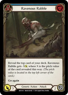 Ravenous Rabble (Blue) 1st Edition ARC193