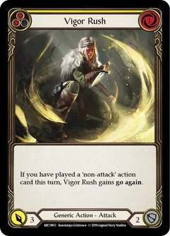 Vigor Rush (Yellow) 1st Edition ARC198