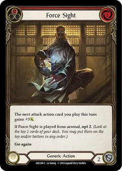 Force Sight (Red) 1st Edition ARC206
