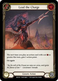 Lead the Charge (Yellow) 1st Edition ARC210