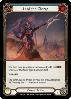 Lead the Charge (Blue) 1st Edition ARC211