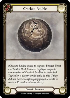 Cracked Bauble 1st Edition ARC218