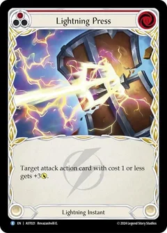 Lightning Press (Red) AST021