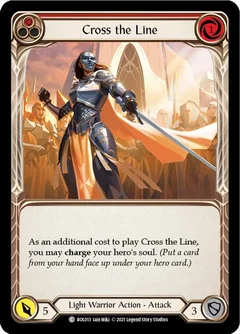 Cross the Line (Red) BOL013