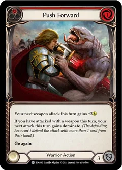 Push Forward (Red) BOL030