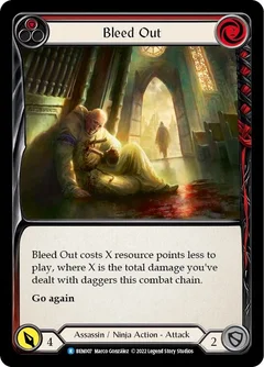 Bleed Out (Red) BEN007
