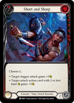 Short and Sharp (Red) BEN013
