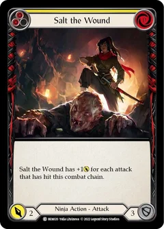 Salt the Wound (Yellow) BEN020