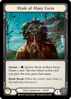 Mask of Many Faces KAT003