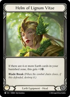 Helm of Lignum Vitae VER003