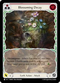 Blossoming Decay (Red) VER008