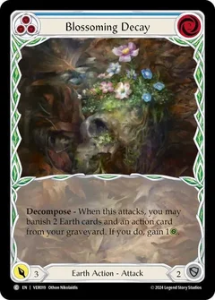 Blossoming Decay (Blue) VER019
