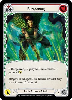 Burgeoning (Red) BRI017