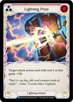 Lightning Press (Red) LXI018