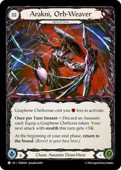 Arakni, Orb-Weaver // Arakni, Redback WOD029//WOD030