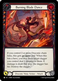 Burning Blade Dance (Red) CIN009