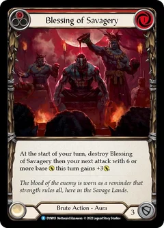 Blessing of Savagery (Red) DYN013