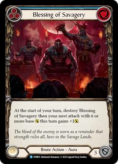 Blessing of Savagery (Blue) DYN015