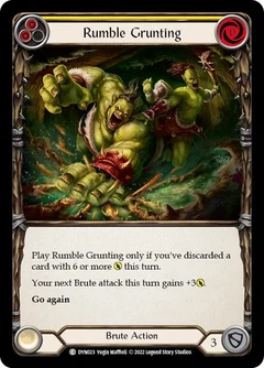 Rumble Grunting (Yellow) DYN023