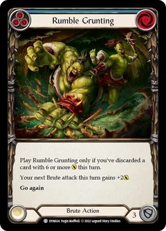 Rumble Grunting (Blue) DYN024